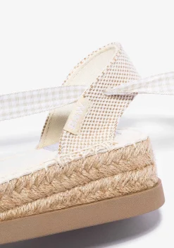 Sapatos De Cerimónia-Conguitos Alpercatas Cunha Dourada De Menina Metalizadas P&B