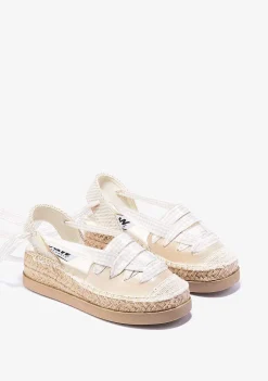 Sapatos De Cerimónia-Conguitos Alpercatas Cunha Dourada De Menina Metalizadas P&B