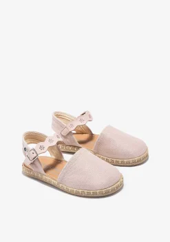 Sapatos De Cerimónia-Conguitos Alpercatas De Strass Rosa