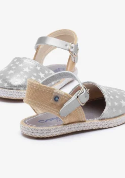 Alpercatas-Conguitos Alpercatas Femininas Star Silver Glow