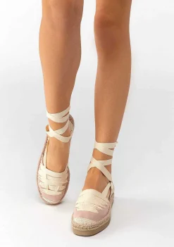 Sapatos De Menina-Conguitos Alpercatas Menina Rosa Com Laco Lona P&B