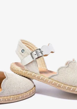 Sapatos De Cerimónia-Conguitos Alpercatas Ondas Com Fivela Prateada