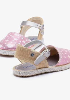 Alpercatas-Conguitos Alpercatas Star Pink Glow De Menina