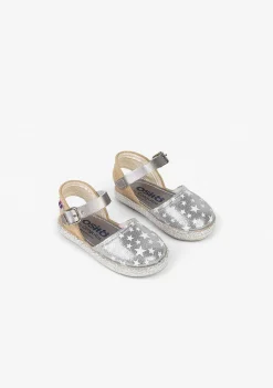 Alpercatas-Conguitos Alpercatas Star Silver Glow Do Bebé