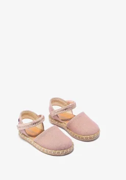 Alpercatas-Conguitos Alpercatas Tira Aderente Rosa Bebé
