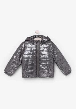 Roupas De Menina-Conguitos Anorak Chumbo Feminino