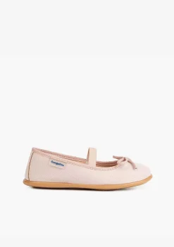 Sapatos Rasos-Conguitos Bailarinas Basicas Rosa De Menina