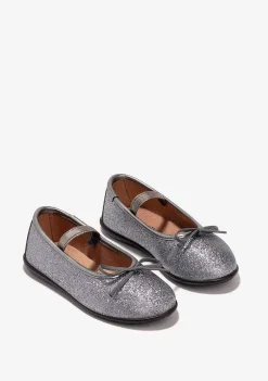 Sapatos De Cerimónia-Conguitos Bailarinas Brilhantes Femininas