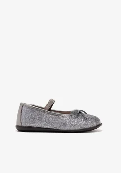 Sapatos De Cerimónia-Conguitos Bailarinas Brilhantes Femininas