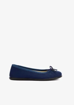 Sapatos Rasos-Conguitos Bailarinas Da Marinha Feminina