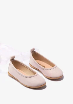 Sapatos De Cerimónia-Conguitos Bailarinas De Laco Rosa Para Menina