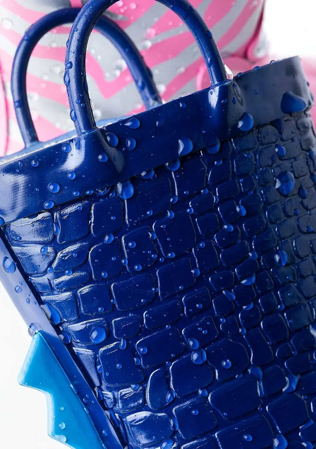 Botas De Chuva-Conguitos Borracha Botas De Chuva Dinossauro Azul