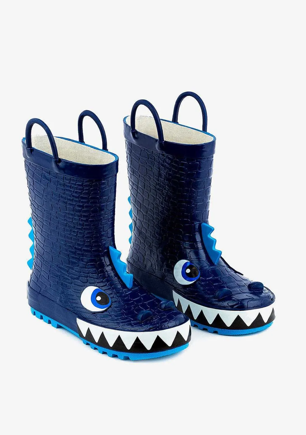 Botas De Chuva-Conguitos Borracha Botas De Chuva Dinossauro Azul
