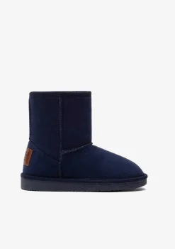 Botas Australianas-Conguitos Botas Australianas Basicas Marinha Repelente De Agua P&B