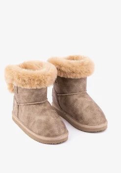 Botas Australianas-Conguitos Botas Australianas Com Arco Metalico Taupe P&B