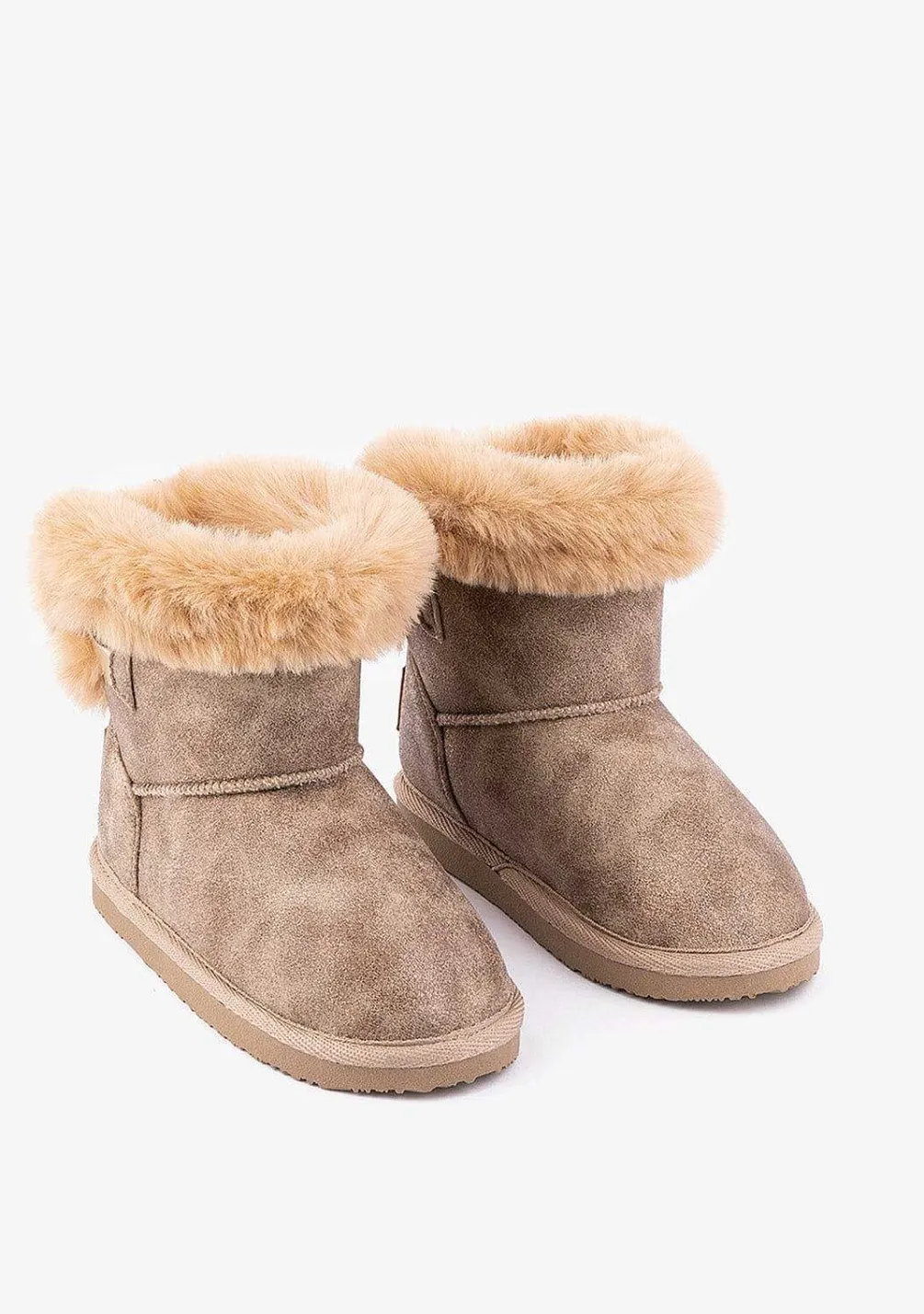 Botas Australianas-Conguitos Botas Australianas Com Arco Metalico Taupe P&B