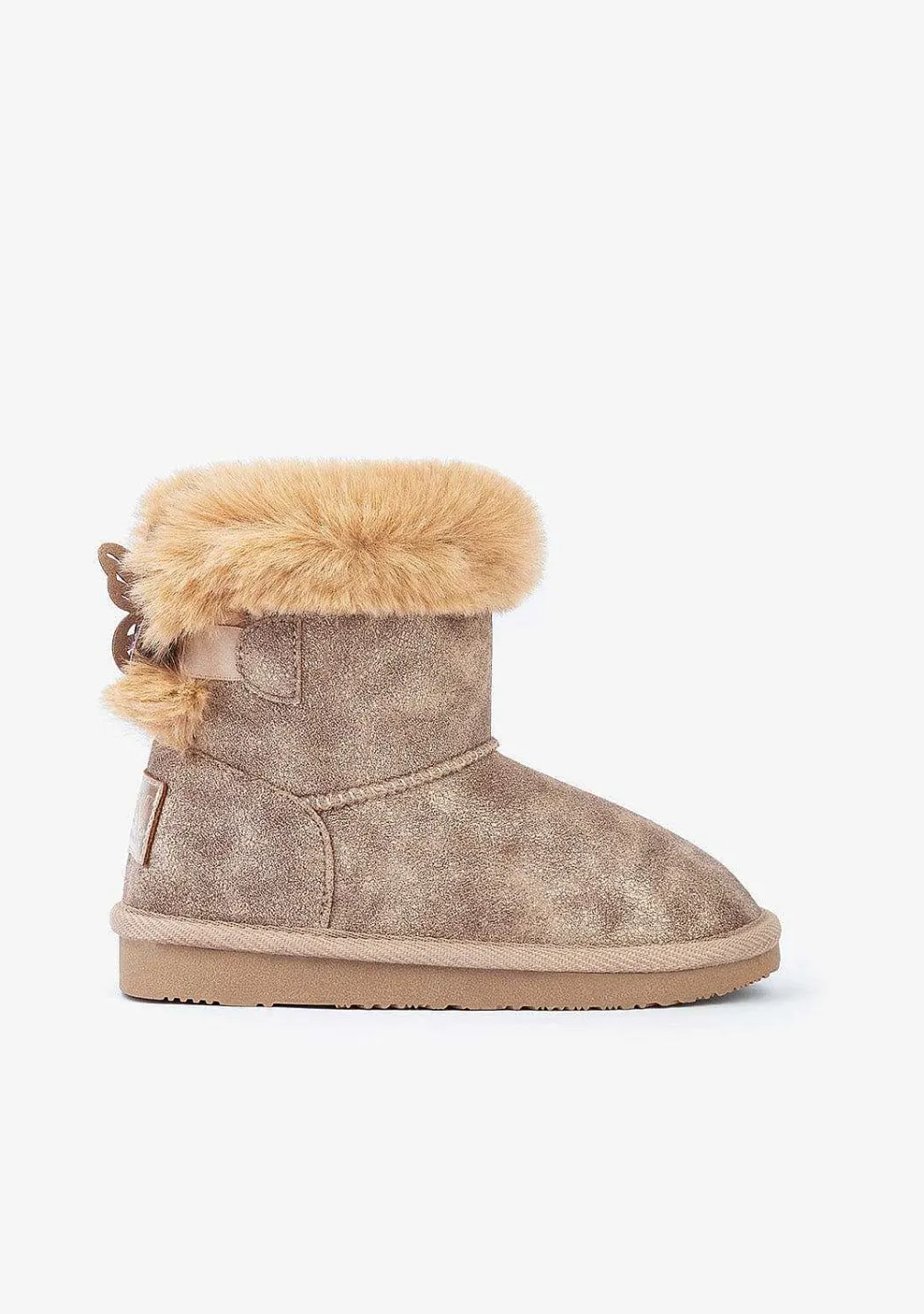 Botas Australianas-Conguitos Botas Australianas Com Arco Metalico Taupe P&B