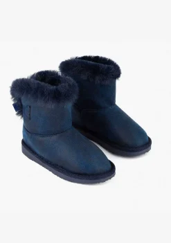Botas Australianas-Conguitos Botas Australianas Da Marinha B&W Com Laco