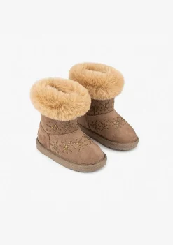 Botas Australianas-Conguitos Botas Australianas De Neve Taupe Para Bebé