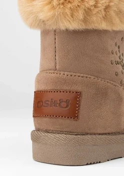 Botas Australianas-Conguitos Botas Australianas De Neve Taupe Para Bebé