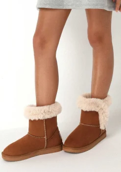 Botas-Conguitos Botas Australianas De Pele Bronzeada P&B