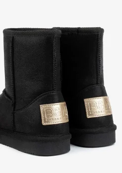 Botas Australianas-Conguitos Botas Australianas Metalicas Pretas P&B