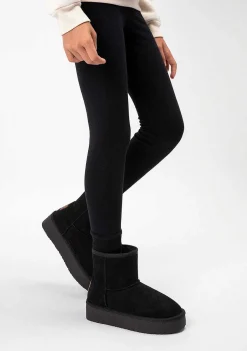 Botas-Conguitos Botas Australianas Pretas Repelentes De Agua P&B
