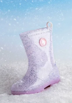 Botas De Chuva-Conguitos Botas De Chuva Rosa Com Luzes Para Menina