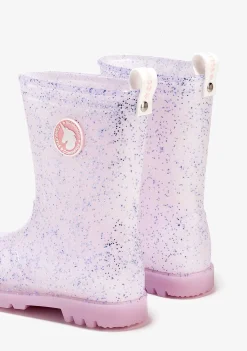 Botas De Chuva-Conguitos Botas De Chuva Rosa Com Luzes Para Menina