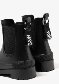 Botas De Chuva-Conguitos Botas De Chuva Unissex Pretas P&B