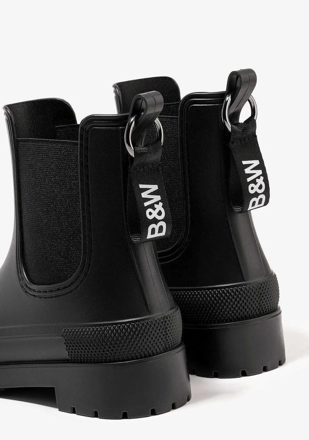 Botas De Chuva-Conguitos Botas De Chuva Unissex Pretas P&B