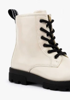 Botas-Conguitos Botins Antik Bege De Menina