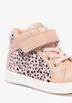 Sapatos De Bebé-Conguitos Botins Bebé Rosa
