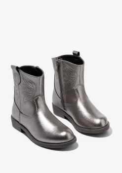 Botas-Conguitos Botins De Cowboy Com Chumbo Para Menina