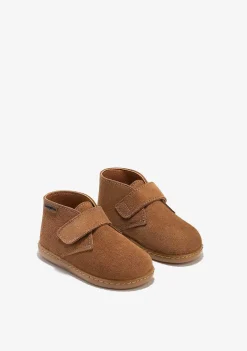 Sapatos De Menina-Conguitos Botins Unissex Mink Safari
