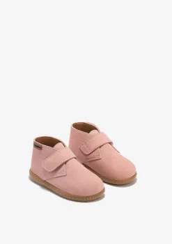 Sapatos De Menina-Conguitos Botins Unissex Rosa Safari