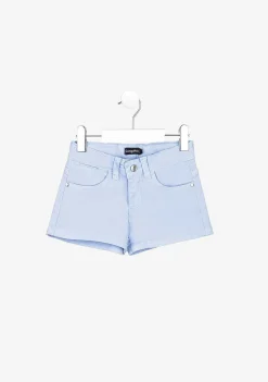 Roupas De Menina-Conguitos Calcoes Azul Claro De Menina