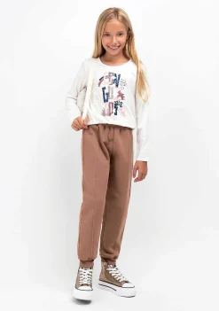 Camisetas-Conguitos Camiseta Branca De Menina