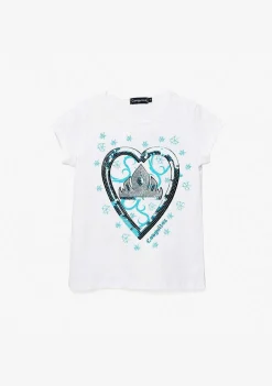 Camisetas-Conguitos Camiseta Feminina Com Lantejoulas Fantasia