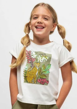Camisetas-Conguitos Camiseta Feminina Com Lantejoulas 