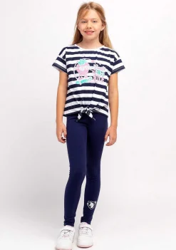 Camisetas-Conguitos Camiseta Feminina Com Listras E No Com Estampa De Morango