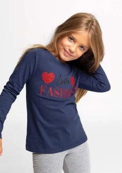 Camisetas De Manga Comprida-Conguitos Camiseta Feminina 