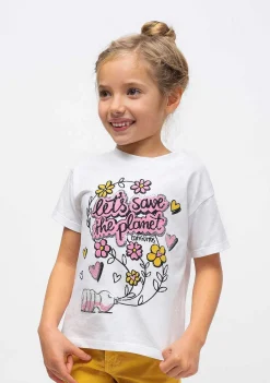 Camisetas-Conguitos Camiseta Feminina "Salve O Planeta"