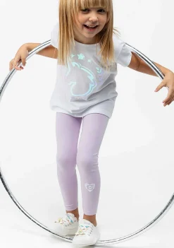 Camisetas-Conguitos Camiseta Unicornio Branca Feminina