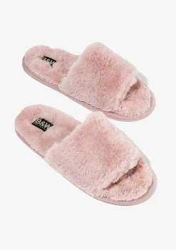 Chinelos Para Casa-Conguitos Chinelo Domestico Rosa Aberto