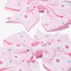 Todos Os Acessórios-Conguitos Conjunto De Lacos De Flores Rosa
