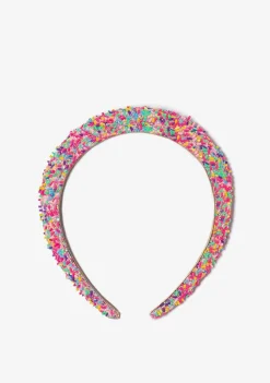 Todos Os Acessórios-Conguitos Fita Para A Cabeca Granulada Multicolorida