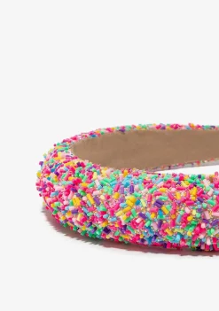 Todos Os Acessórios-Conguitos Fita Para A Cabeca Granulada Multicolorida