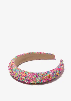 Todos Os Acessórios-Conguitos Fita Para A Cabeca Granulada Multicolorida