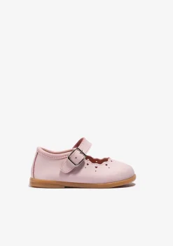 Sapatos De Cerimónia-Conguitos Fivela Rosa Bebé Mary Janes